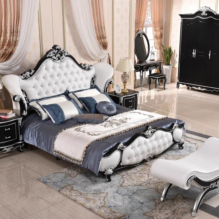 เตียงเจ้าหญิง เตียงหลุยส์ เตียงนอนหลุยส์ รุ่น Dearna