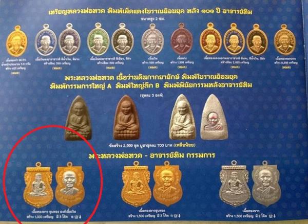 เหรียญหลวงพ่อทวด วัดช้างให้ พิมพ์เสมาหน้าเลื่อนโบราณย้อนยุค รุ่น ๑๐๑ ปี อาจารย์ทิม เนื้อทองขาวชุบทอง องค์เนื้อเงินหน้า-หลัง (แจกกรรมการพิเศษ) ตอก ๓ โค๊ต