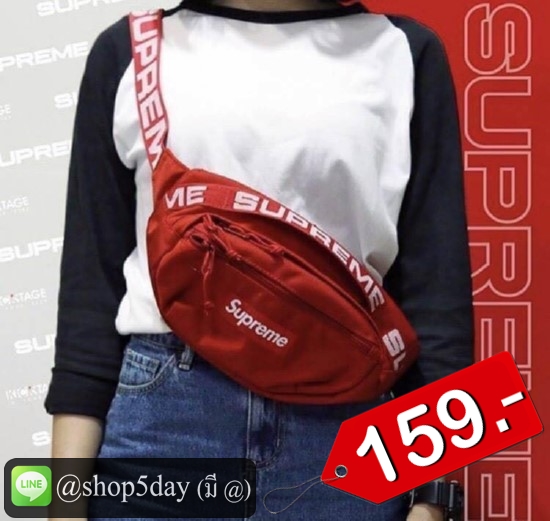 🔥กระเป๋าแฟชั่น กระเป๋าคาดอก Supreme No.B33001