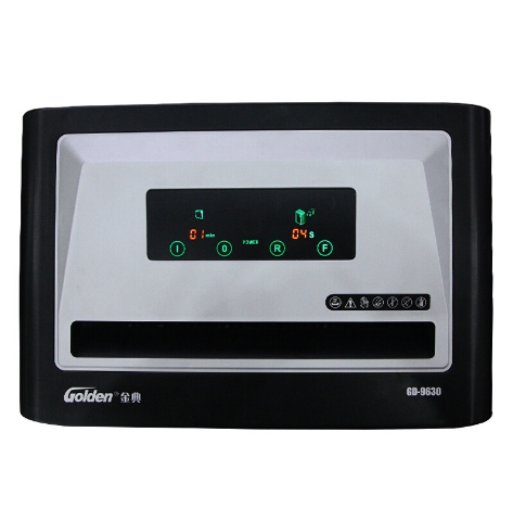 เครื่องทำลายเอกสารยี่ห้อGOLDEN รุ่น GD-9630 ทำลายเอกสารครั้งละ 18 แผ่น 36L