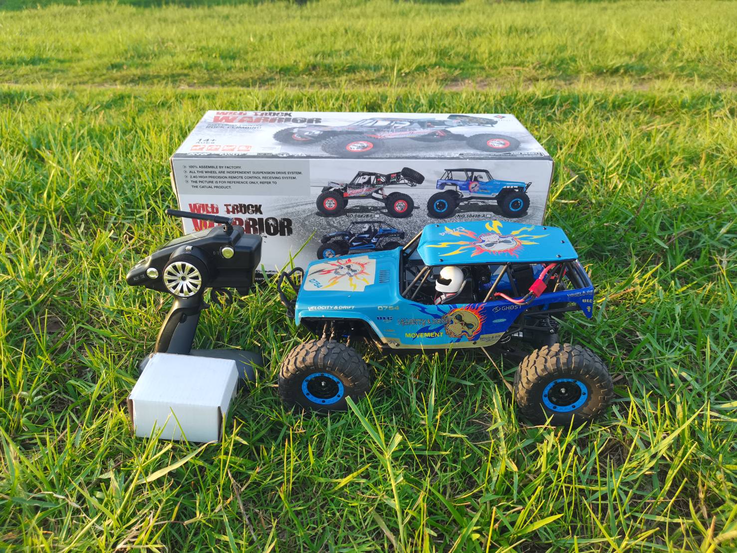 WLtoys 10428-A RC รถบังคับวิทยุ 2.4G 1:10 Scale มอเตอร์ 540 แรงบิดเยอะ