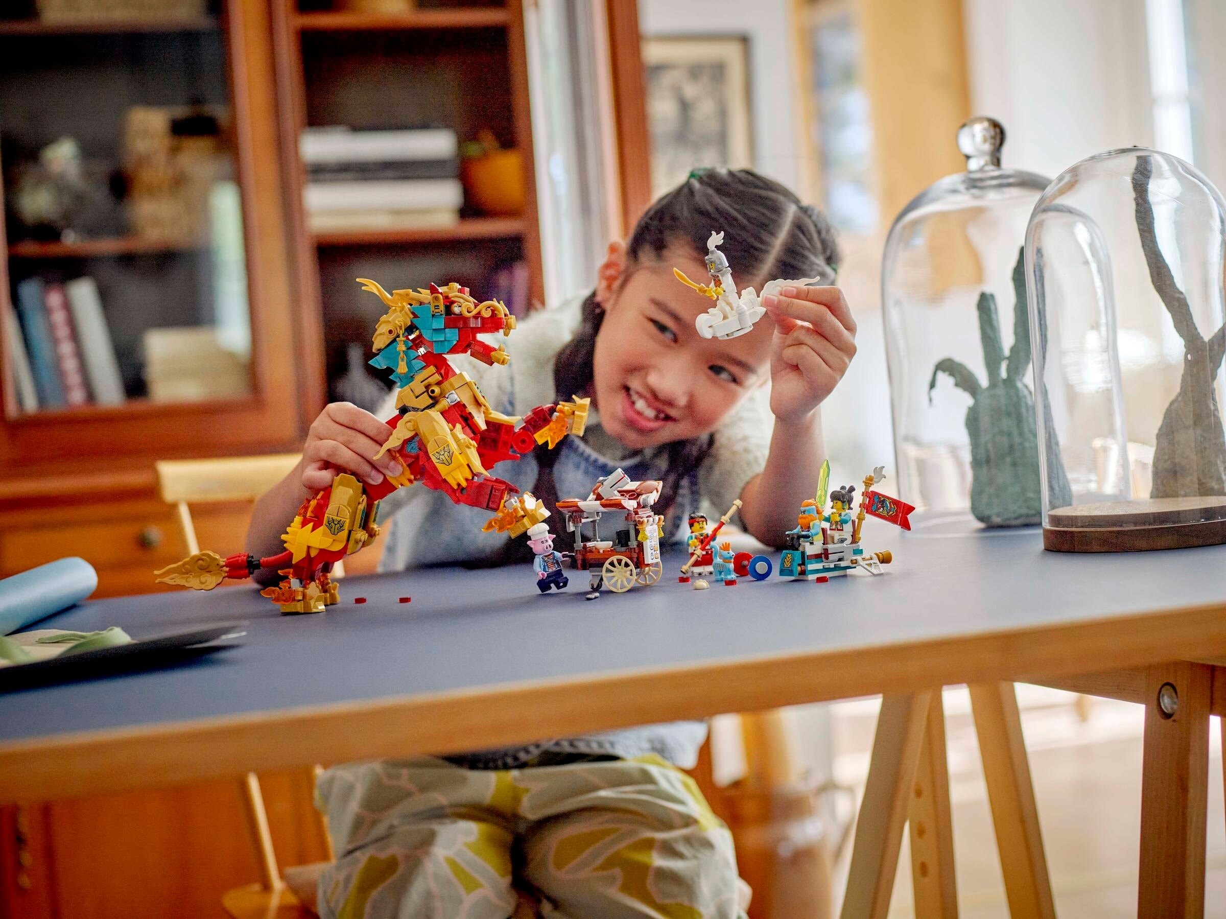 LEGO Monkie Kid เลโก้ 80066 Mythical Creature Qilin