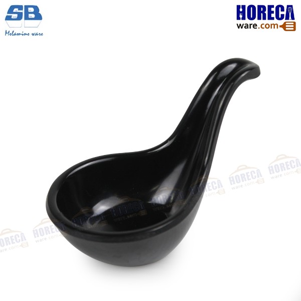 Sauce cup with handle 3.75 inches [black] SB