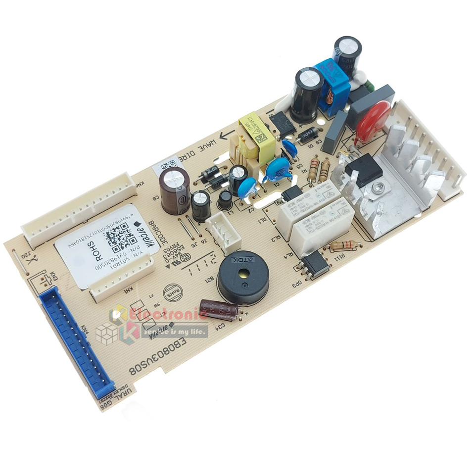 แผงตู้เย็น-BEKO/เบโค สำหรับรุ่น* RDNT270150ZP*อะไหล่แท้/บอร์ดตู้เย็น-BEKO/เบโค สำหรับรุ่น* RDNT270150ZP*อะไหล่แท้