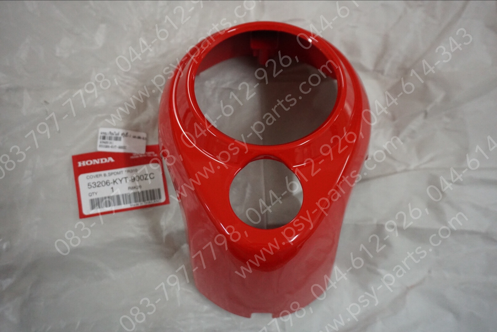 ครอบเรือนไมล์ SCOOPY-I แท้ๆ สีแดงสด (R310) 53206-KYT-900ZC