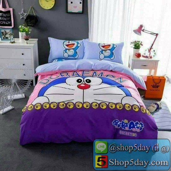 ชุดผ้าปูที่นอน(รวมผ้านวม) เกรดพรีเมี่ยม AAA++ สีไม่ตกไม่เป็นขุย