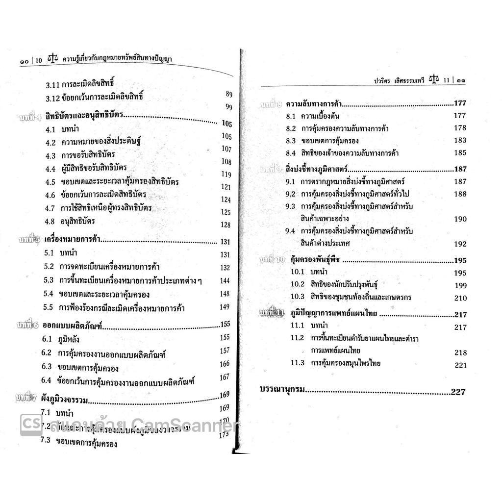ความรู้เกี่ยวกับกฎหมายทรัพย์สินทางปัญญา (รศ.ดร.ปวริศร เลิศธรรมเทวี) ปีที่พิมพ์ : พฤษภาคม 2565 (ครั้งที่ 4)