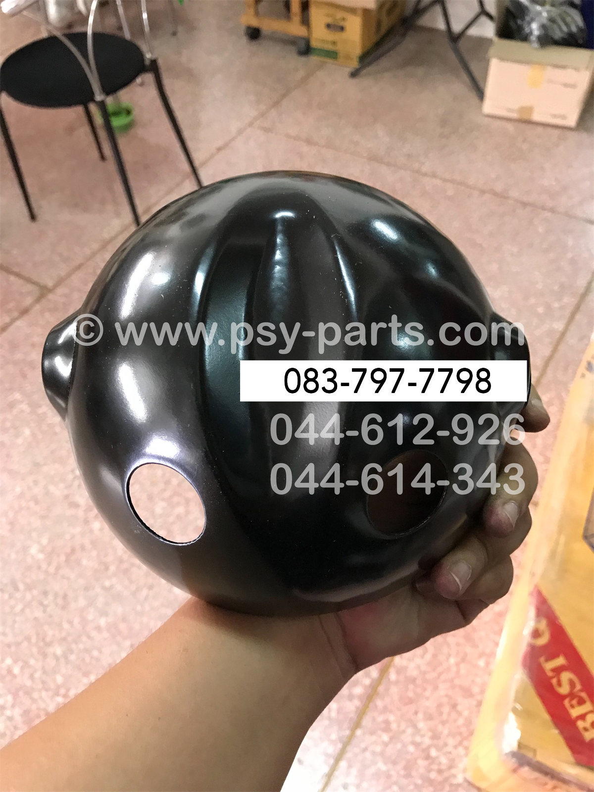 เสื้อไฟหน้า YL 2GM สีดำ