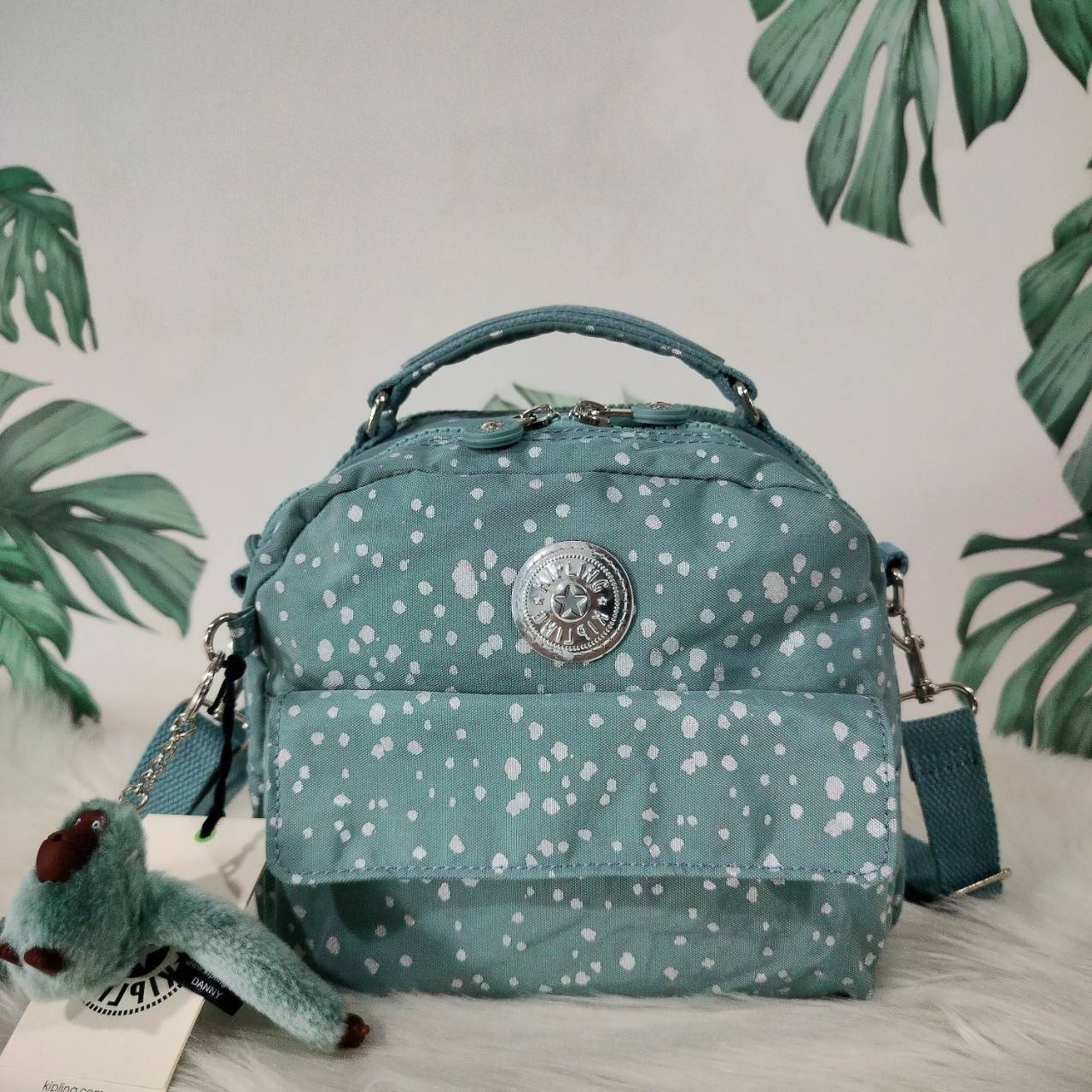 คิปลิ้ง Candy 2 ways backpack กระเป๋าเป้ สะพายข้าง กระเป๋าถือ KIPLING