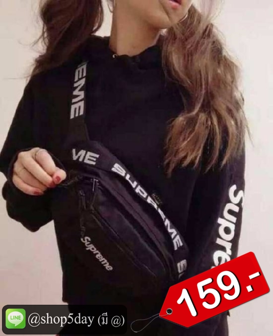 🔥กระเป๋าแฟชั่น กระเป๋าคาดอก Supreme No.B33001