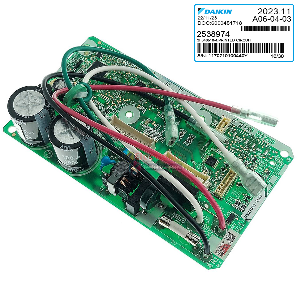 แผงบอร์ดแอร์คอยเย็นDAIKIN-ไดกิ้น ใช้ได้ทั้งหมด 3 รุ่นที่ระบุไว้-อะไหล่ใหม่แท้บริษัท #อะไหล่แอร์DAIKIN