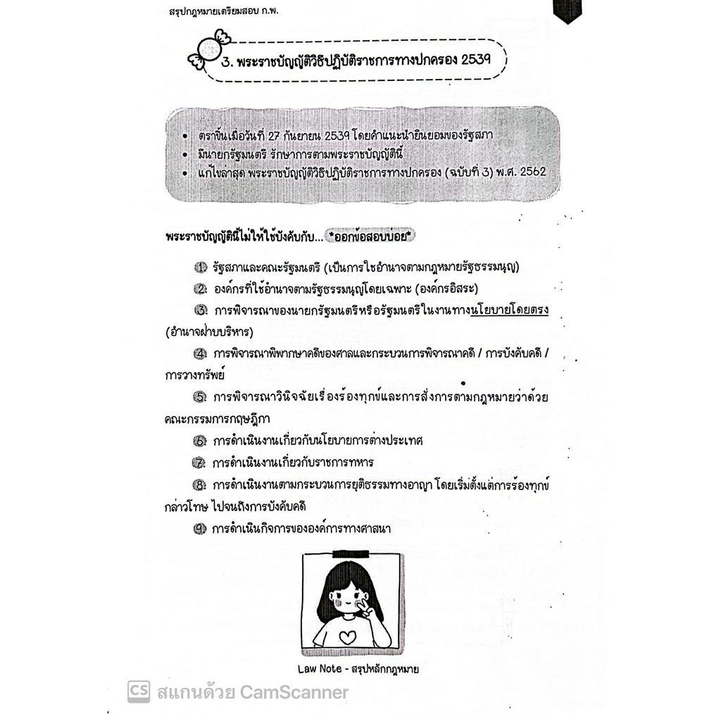 L11สรุปย่อกฎหมาย เตรียมสอบ ก.พ. โดย : Law Note อรนาถ แก้วคุณ /พิมพ์ : พฤษภาคม 2566 (ครั้งที่ 1)