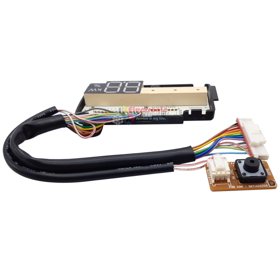 ชุดรับสัญญาณรีโมทแอร์ อะไหล่แอร์ LG (แอลจี) อะไหล่แท้ สำหรับรุ่น-D10CMV/D10LMV/D13CMV/D13LMV/E10MIV/E13MIV-พาร์ท_EBR77389501