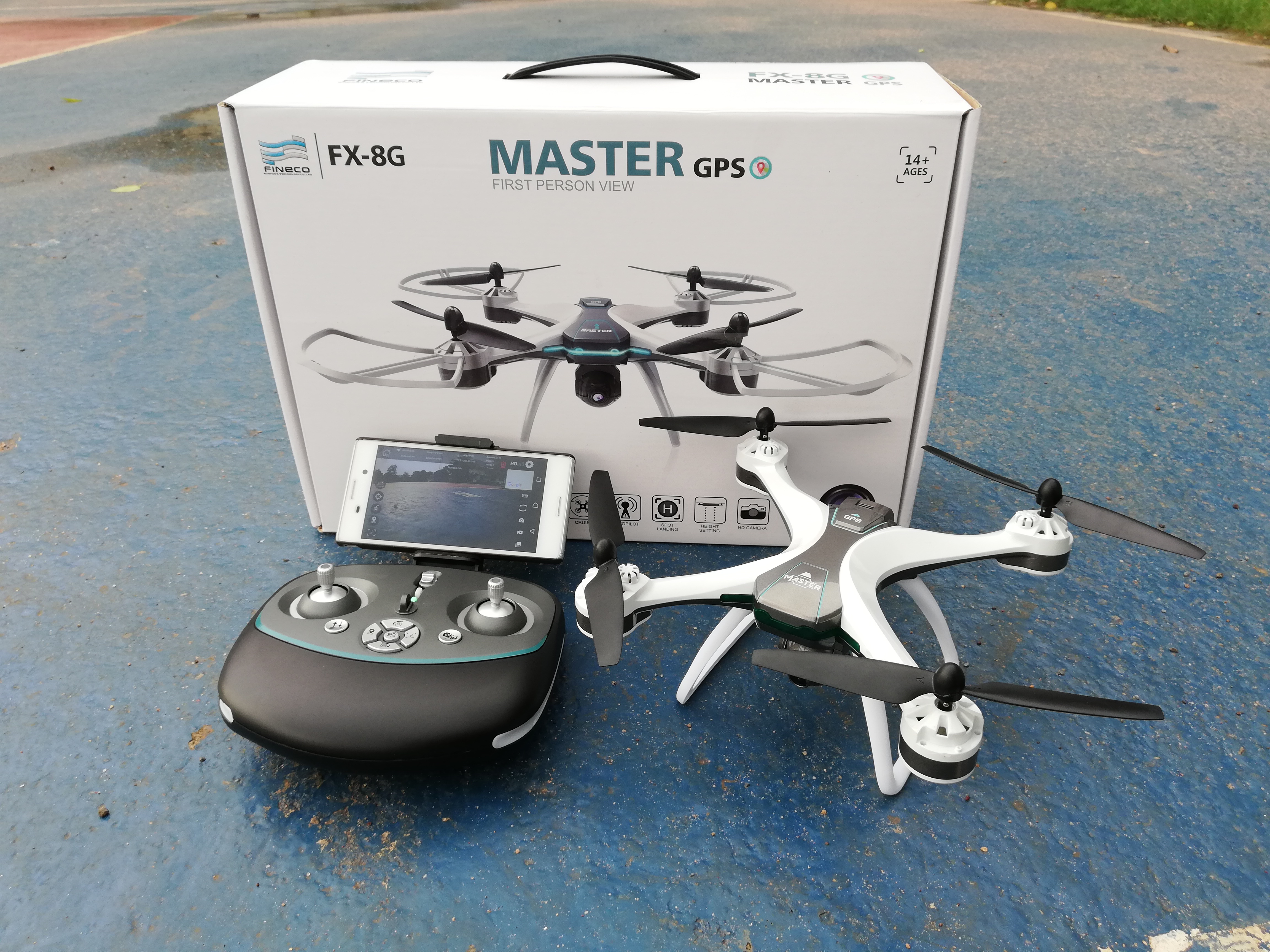 FX-8G GPS 5G WiFi FPV พร้อม กล้อง/ 1080P HD