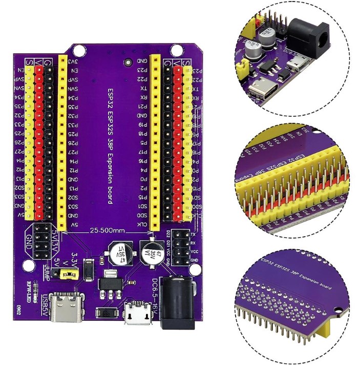 ESP32 Expansion board 38 PIN Development Board