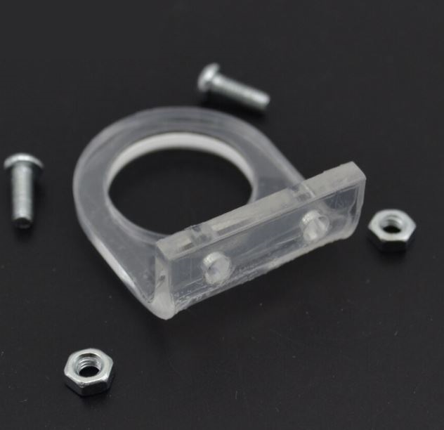 ที่ยึดอินฟราเรดเซนเซอร์ขนาด 18 มม. อะคริลิคใส E18 photoelectric sensor bracket infrared obstacle avoidance special bracket photoelectric switch bracket