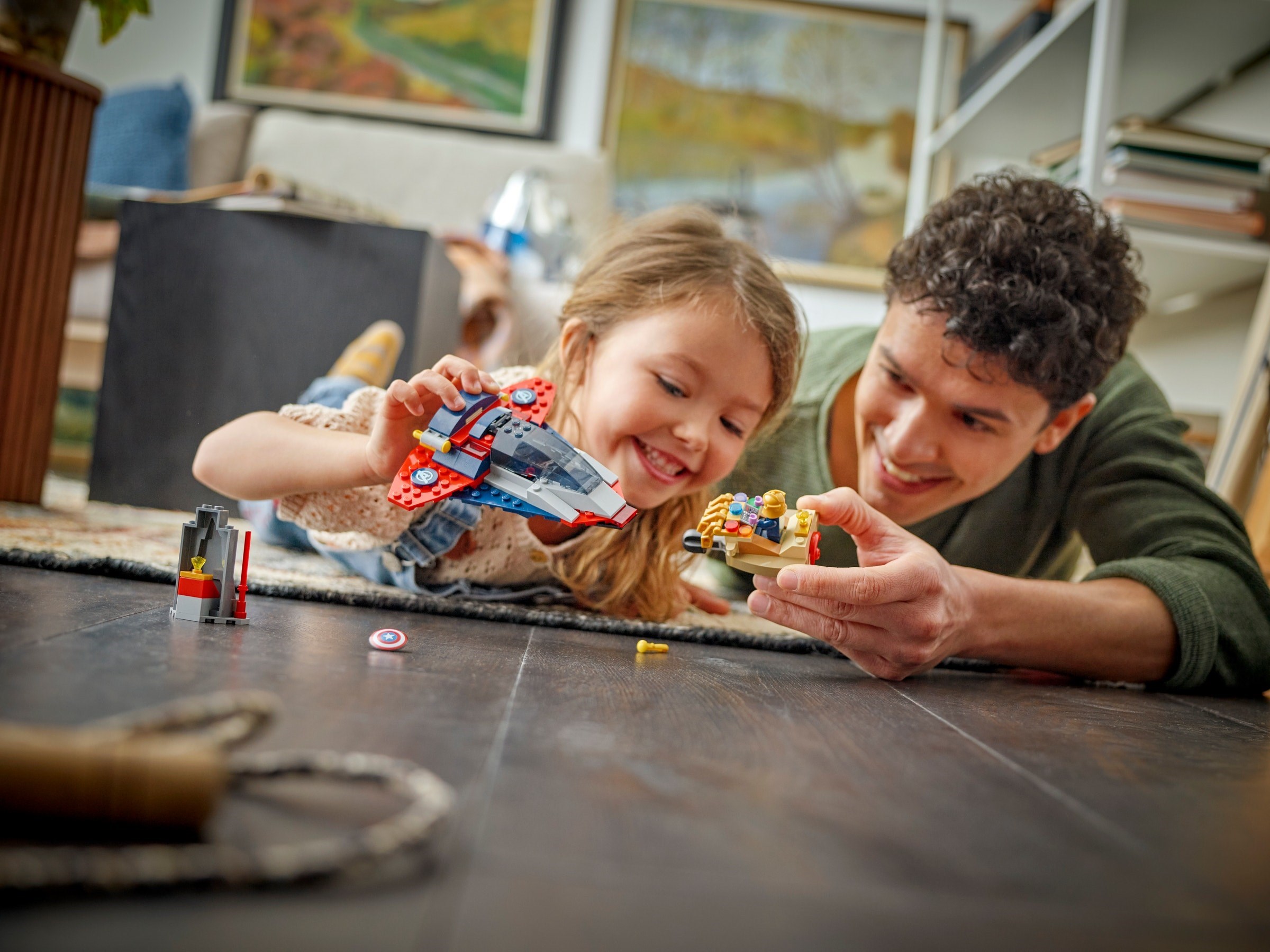 LEGO Super Heroes Marvel เลโก้ 76319 Captain America vs. Thanos