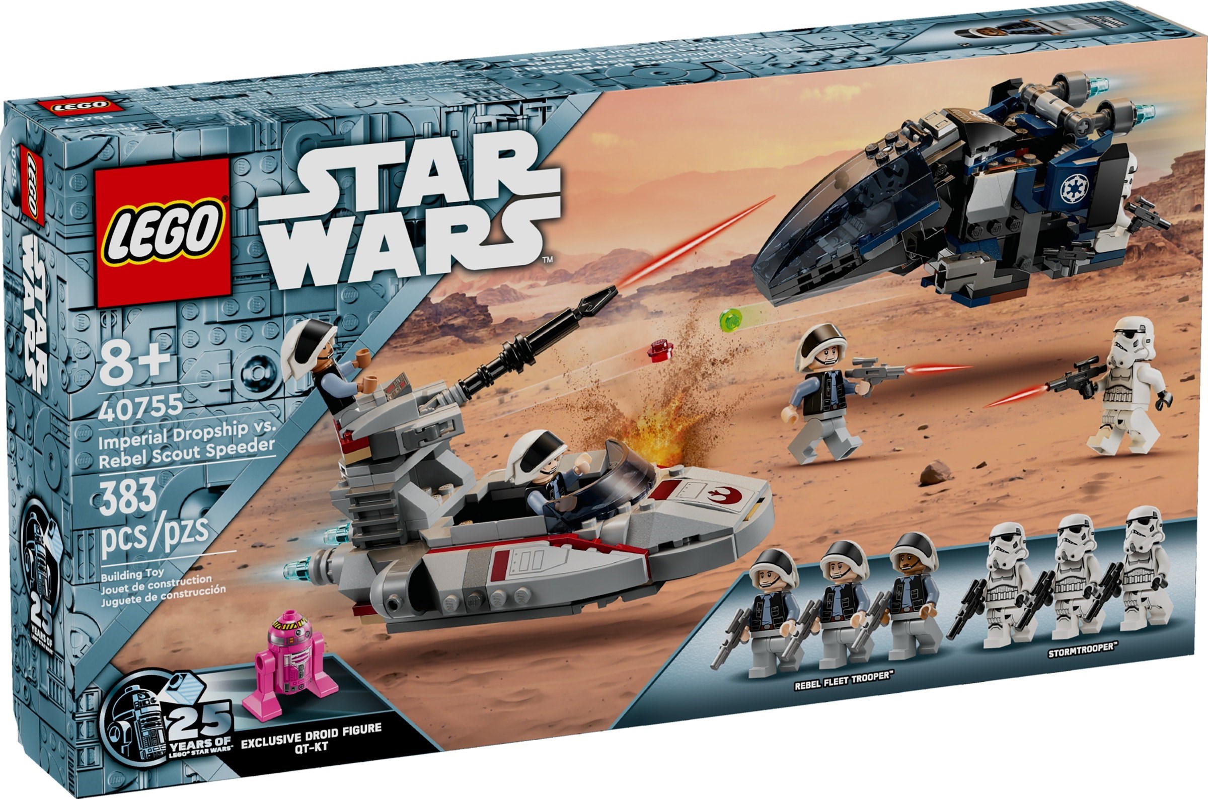 LEGO Star Wars เลโก้ 40755 Imperial Dropship vs. Rebel Scout Speeder