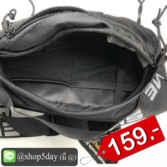 🔥กระเป๋าแฟชั่น กระเป๋าคาดอก Supreme No.B33001