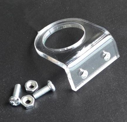 ที่ยึดอินฟราเรดเซนเซอร์ขนาด 18 มม. อะคริลิคใส E18 photoelectric sensor bracket infrared obstacle avoidance special bracket photoelectric switch bracket