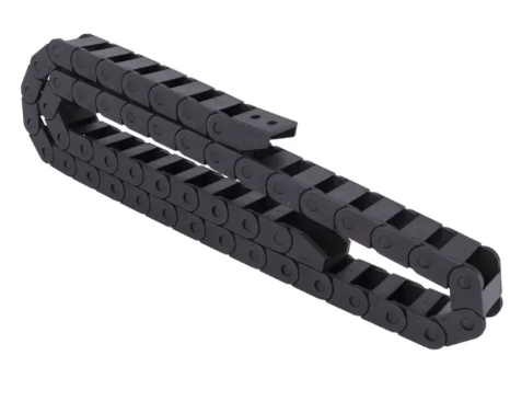 รางกระดูกงู เก็บสายไฟ 10x20mm ยาว 1 เมตร Cable Drag Chain Open On Both Side Plastic Towline