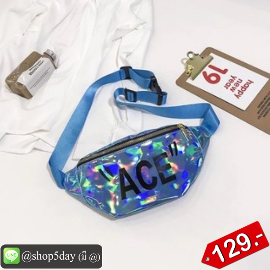 🔥กระเป๋าคาดอก คาดเอว เงาวิ้งวิ้ง ACE