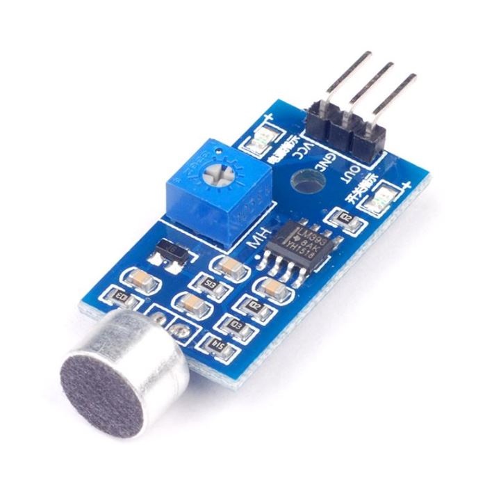 Sound sensor module / sound detection module whistle module voice control switch output high and low level DIY