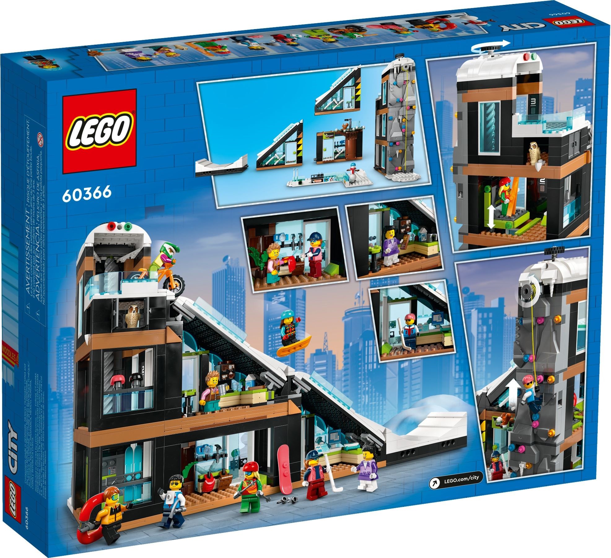 LEGO City เลโก้ 60366 Ski and Climbing Centre