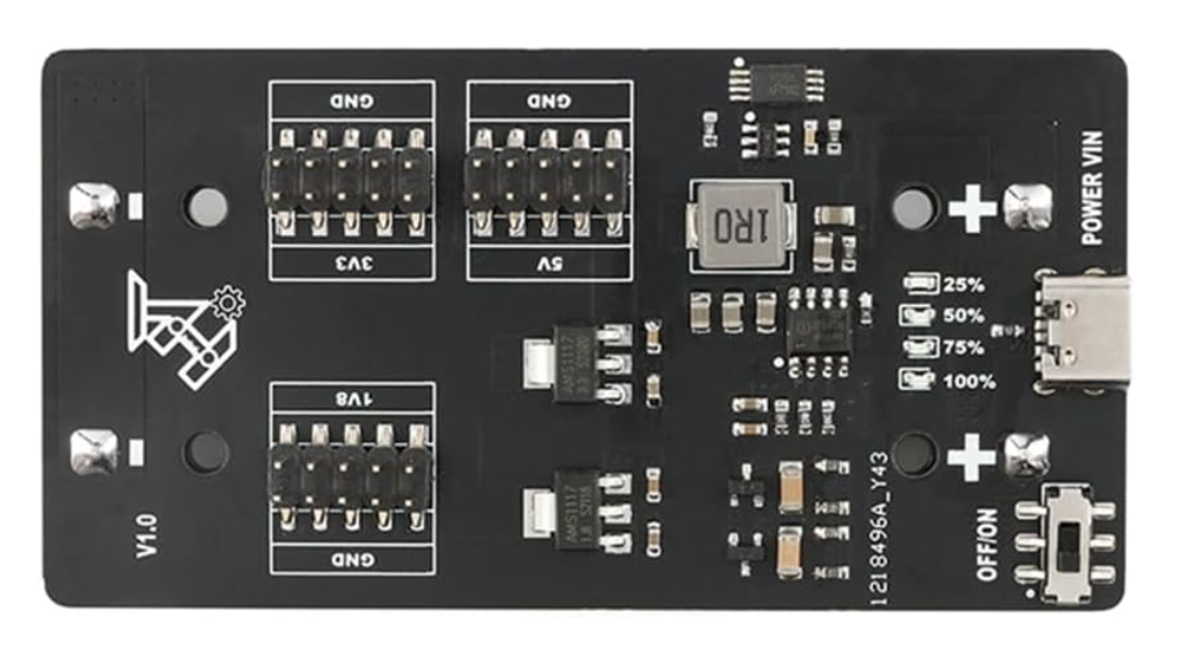 Type-C MCU Power Module,1.8V 3.3V 5V 18650 Li-ion Battery Charging & Discharging Board MCU Development Module