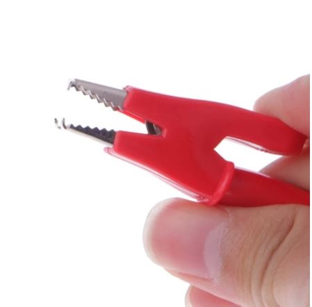 สายไฟปากคีบ 1 เมตร 1000V 15A 18AWG สีดำ Banana Plugs 4mm Insulated Alligator 15A Banana Plugs Alligator Clips Lead Wires 1M For Testing Probe