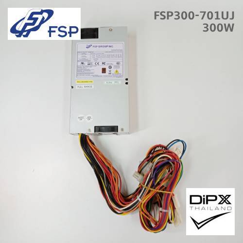 Power Server 1U FSP 300W (FSP300-701UJ) 24pin, 4pin+4pin, 5molex, 2sata (New)