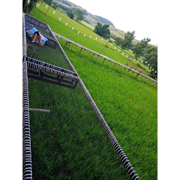 ตาข่ายเซลฟี่ ตาข่ายกันตก ตาข่ายเช็คอิน 💧ขนาด 1.8 x 2 m.💧แถมเชือกมัดติดตั้ง💧