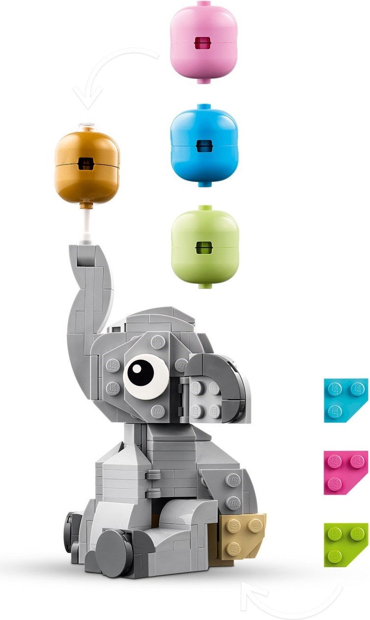 LEGO เลโก้ 40814 Baby Elephant in the Sky