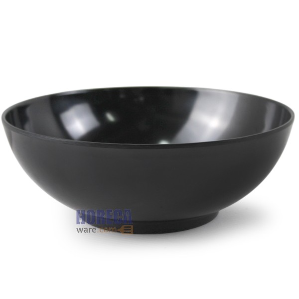 ชามโคมกลาง 7นิ้ว สีดำ ตราไทยเมลามีน