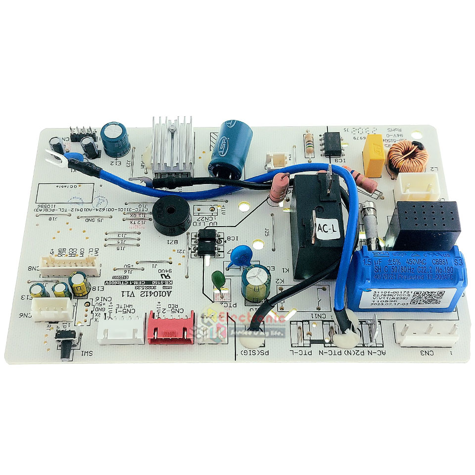 แผงบอร์ดควบคุมแอร์คอยเย็นTCL-ทีซีแอล รุ่น TAC-XAL09-อะไหล่ใหม่แท้บริษัท #อะไหล่แอร์TCL