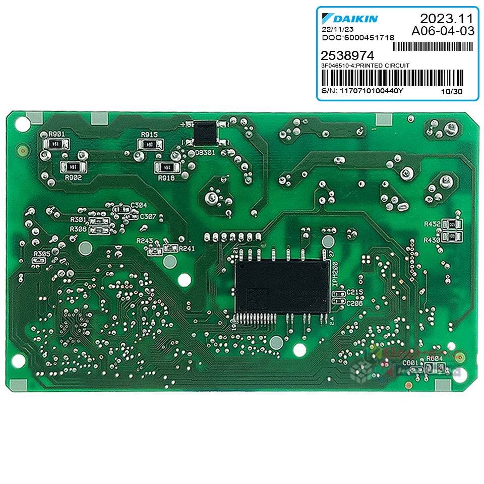 แผงบอร์ดแอร์คอยเย็นDAIKIN-ไดกิ้น ใช้ได้ทั้งหมด 3 รุ่นที่ระบุไว้-อะไหล่ใหม่แท้บริษัท #อะไหล่แอร์DAIKIN