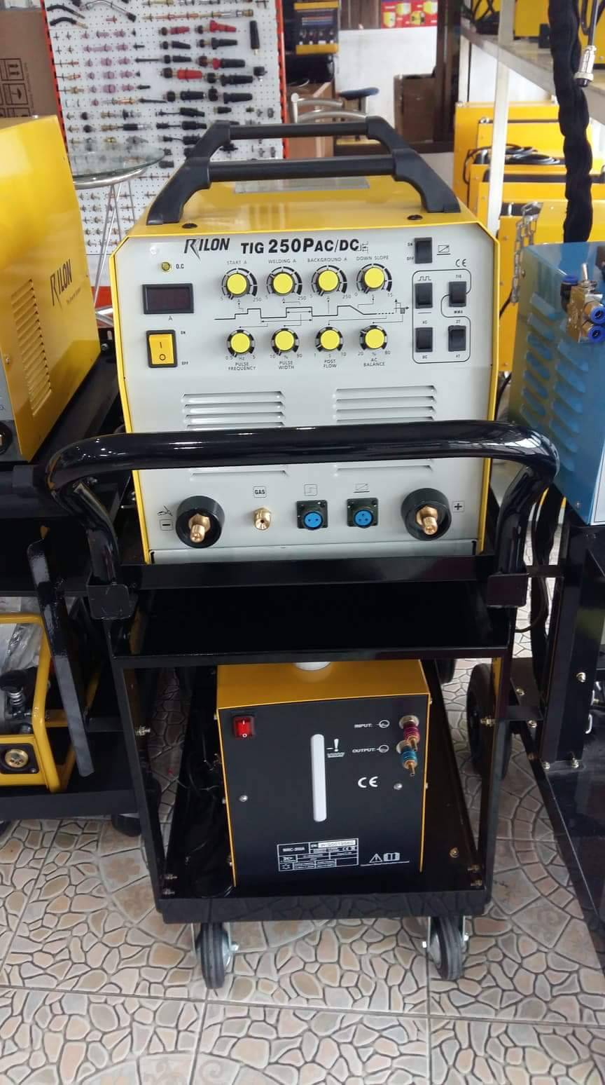 เครื่องเชื่อมอาร์ก้อนTIG250PAC/DC RILON