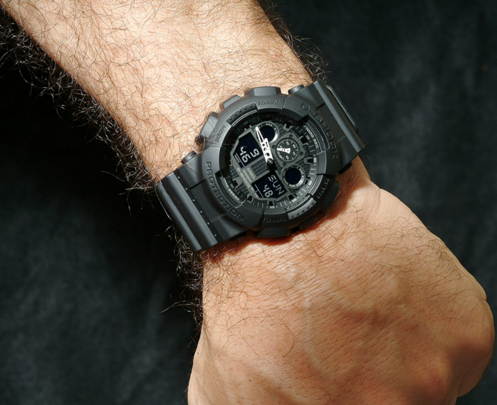 Casio G-Shock ชาย GA-100-1A1DR