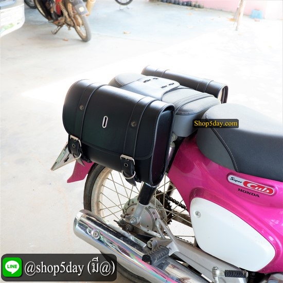 🔥 กระเป๋ารถมอเตอร์ไซค์ วินเทจ-คลาสสิค Honda Super Cub