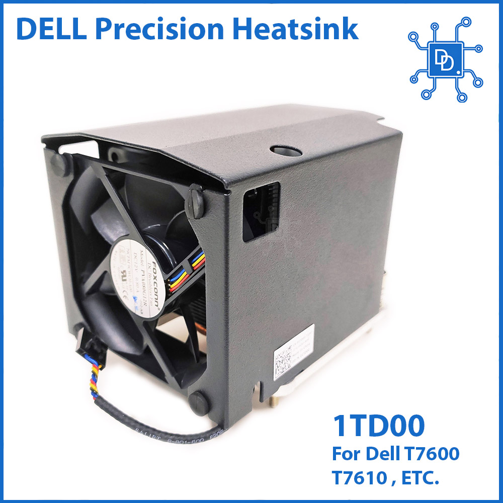 Dell 1TD00 Precision T7600 T7610 T5600 T5610 T3600 T3610 T7910 T7810 Heatsink