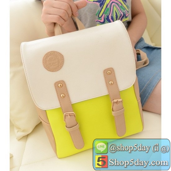 กระเป๋าเป้หนัง รุ่น Pastel