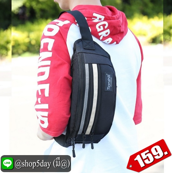 ✔️งานป้าย กระเป๋าคาดอก-เอว New Tianshill