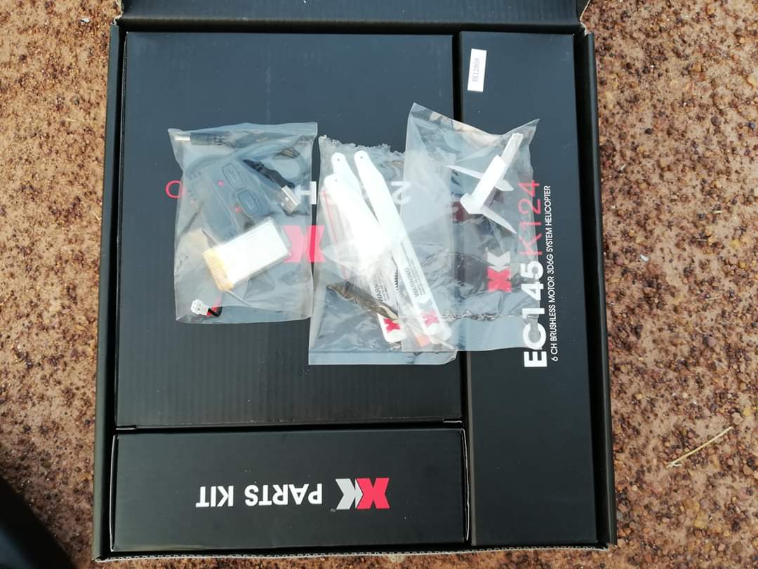 เฮลิคอปเตอร์ XK K124 6CH Brushless EC145 3D6G
