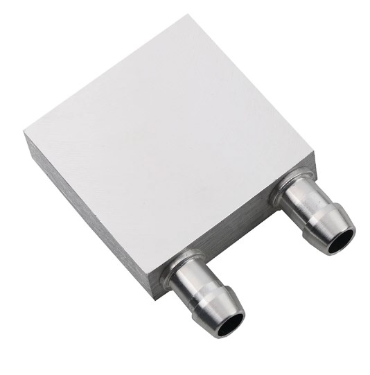 40*40*12mm Primary Aluminum Water Cooling Block For Liquid Water Cooler Heat Sink System For PC Laptop CPU Newest 40x40x12mm