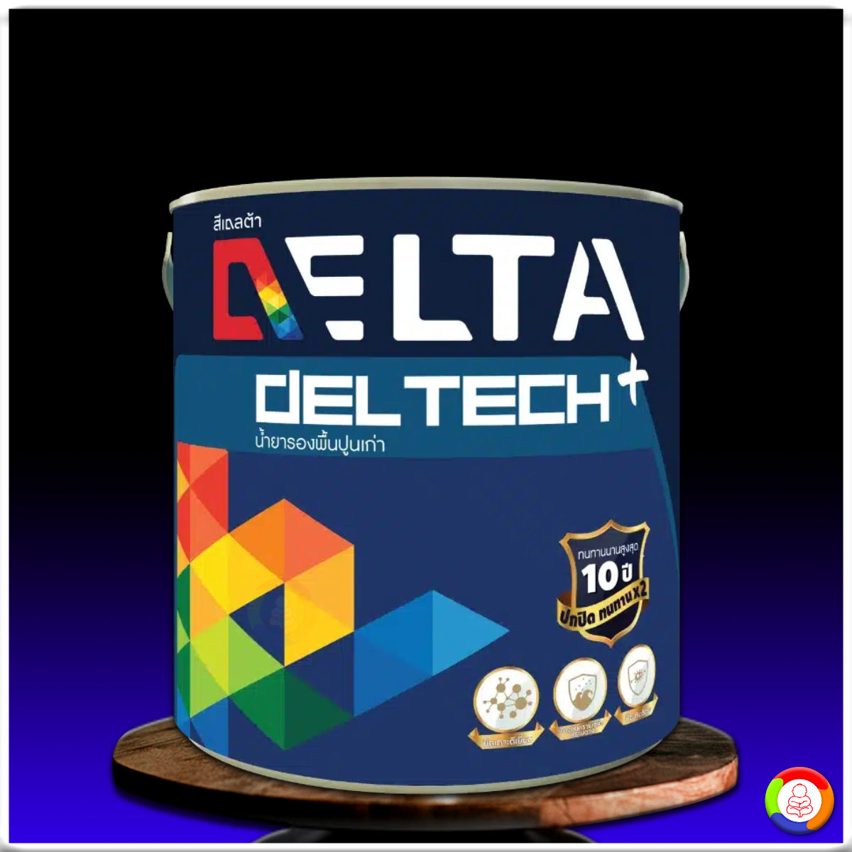 เดลเทคพลัส สีรองพื้นปูนเก่า Deltech Plus Contact Primer