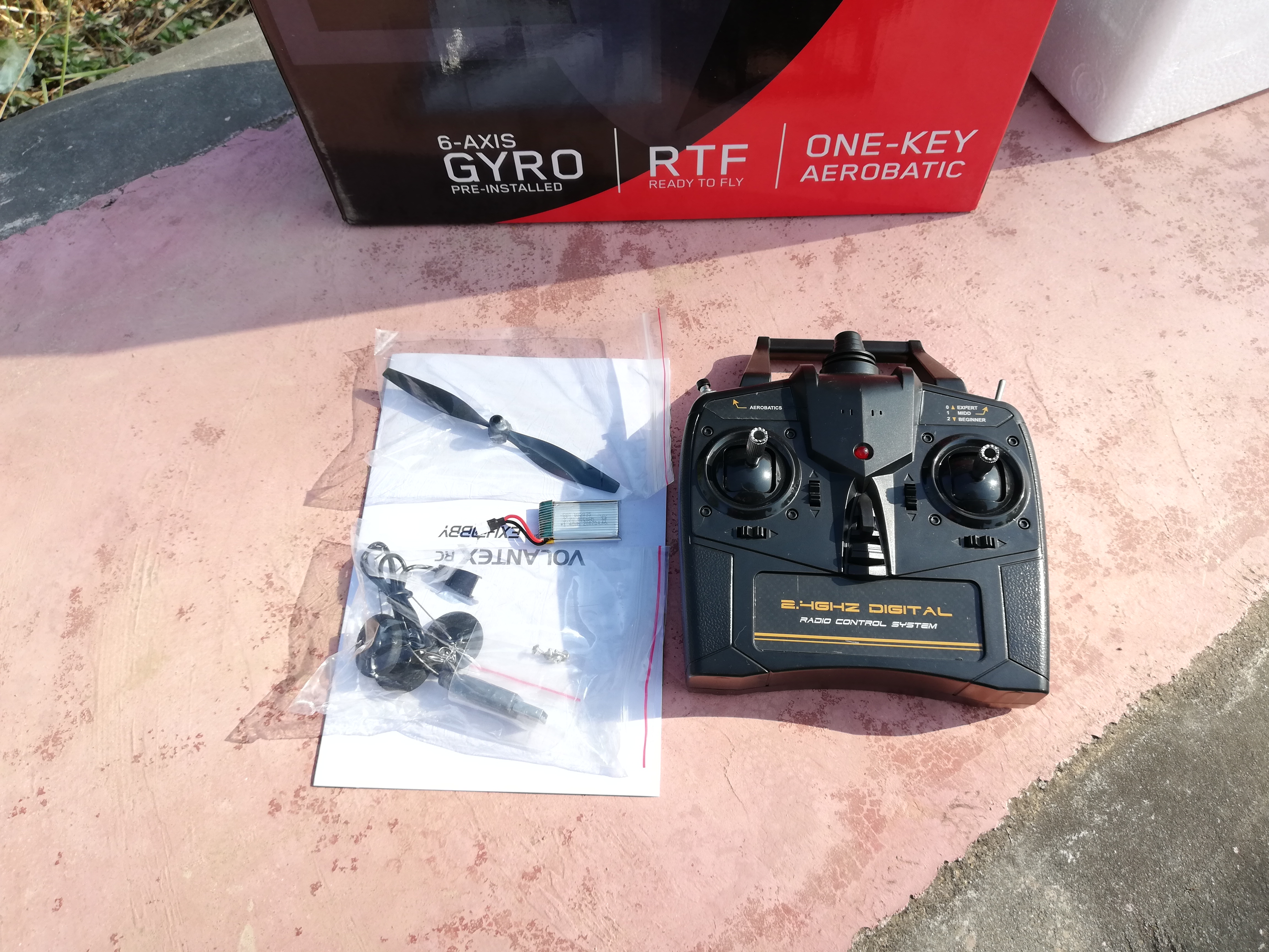 เครื่องบินบังคับวิทยุ VOLANTEX-RC T28 TROJAN NAVY 2G 761 ระบบ 4CH 6G GYRO ระบบการทรงตัว อัตโนมัติ วิทยุ 2.4GHZ พร้อมเล่น