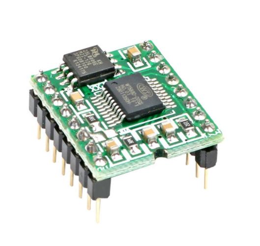 โมดูลเล่น MP3 WT588DM01 Voice control module Voice playback module Repeatable erasing and high sound quality