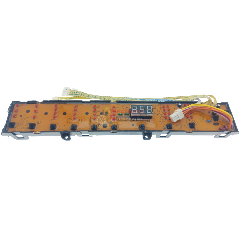 แผงเครื่องซักผ้า แผงปุ่มกดเครื่องซักผ้า HAIER สำหรับรุ่น HWM130-401SZ บอร์ดปุ่มกดเครื่องซักผ้า ไฮเออร์ HWM130-401SZ*อะไหล่แท้