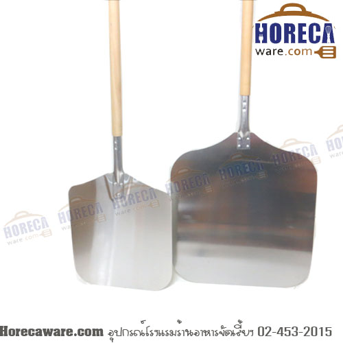 Pizza scoop, wooden handle, 12x14 inches Twinfish [twf-smxp-2]