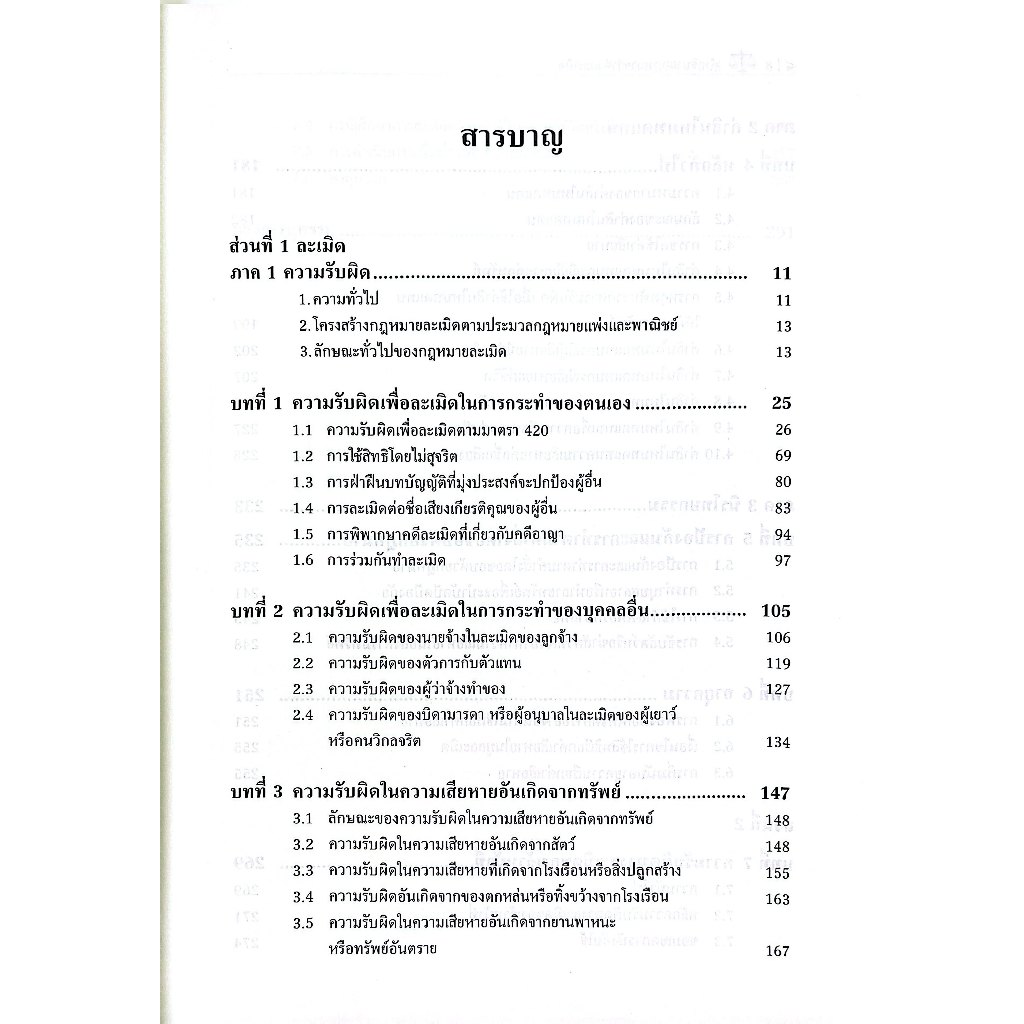 คำอธิบายกฎหมายว่าด้วย ละเมิด โดย : ผศ.หริรักษ์ โล่ห์พัฒนานนท์
